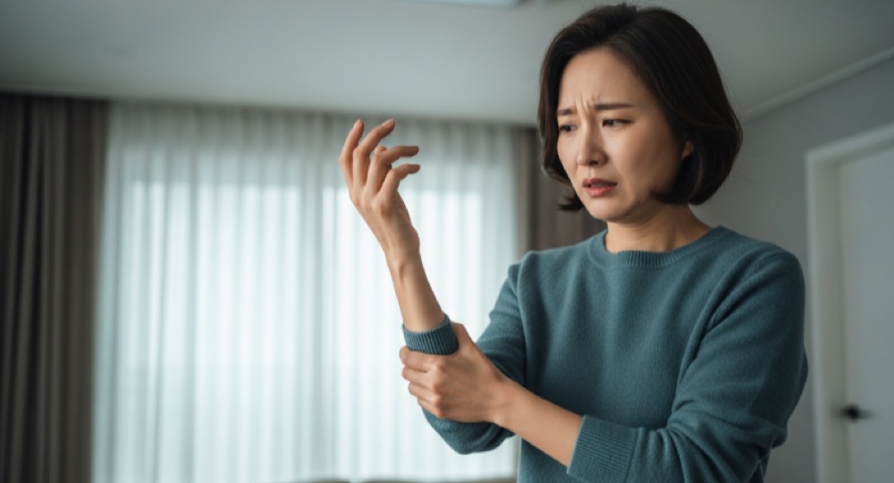 손 저림 반복
