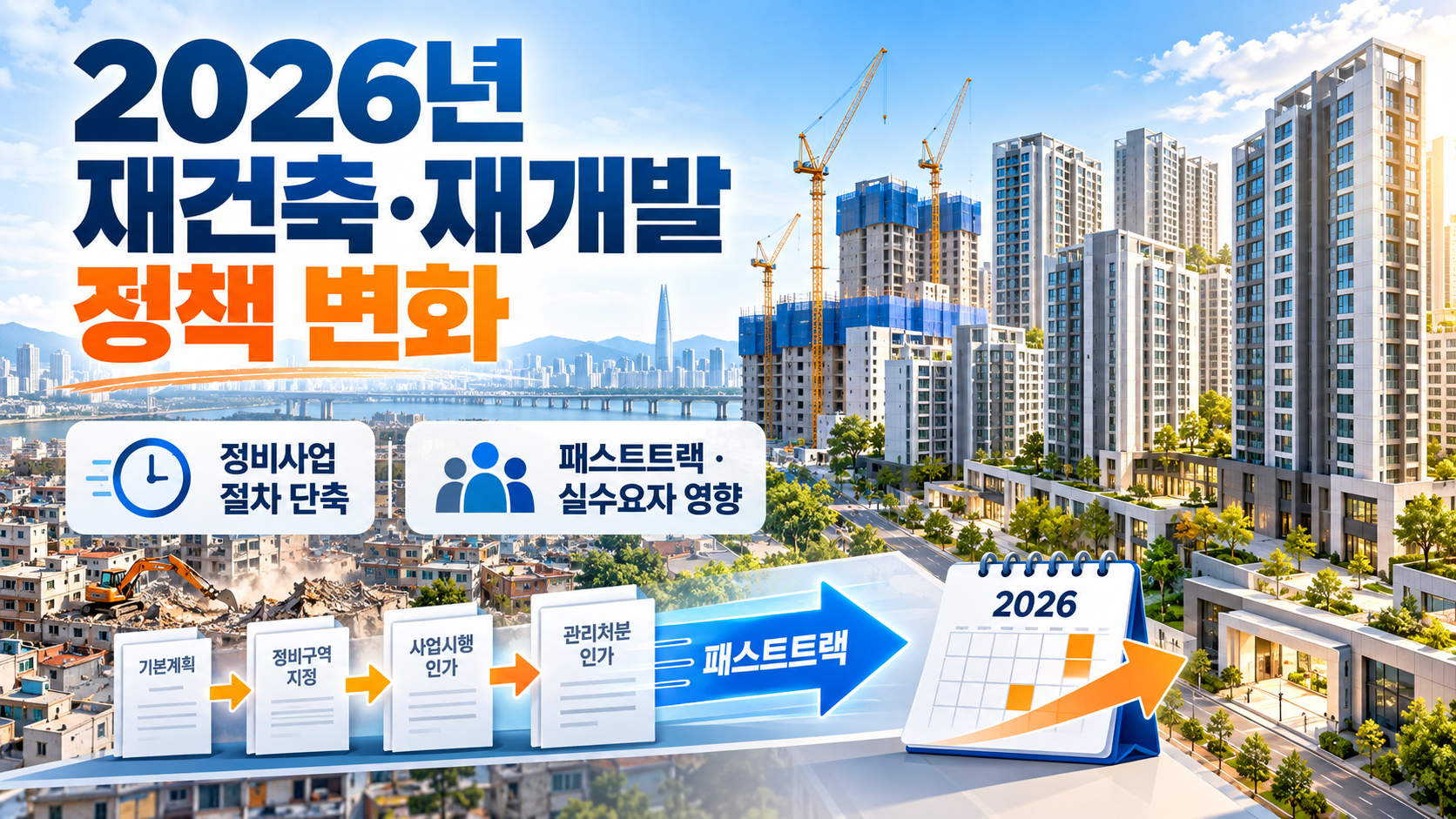 재건축, 재개발