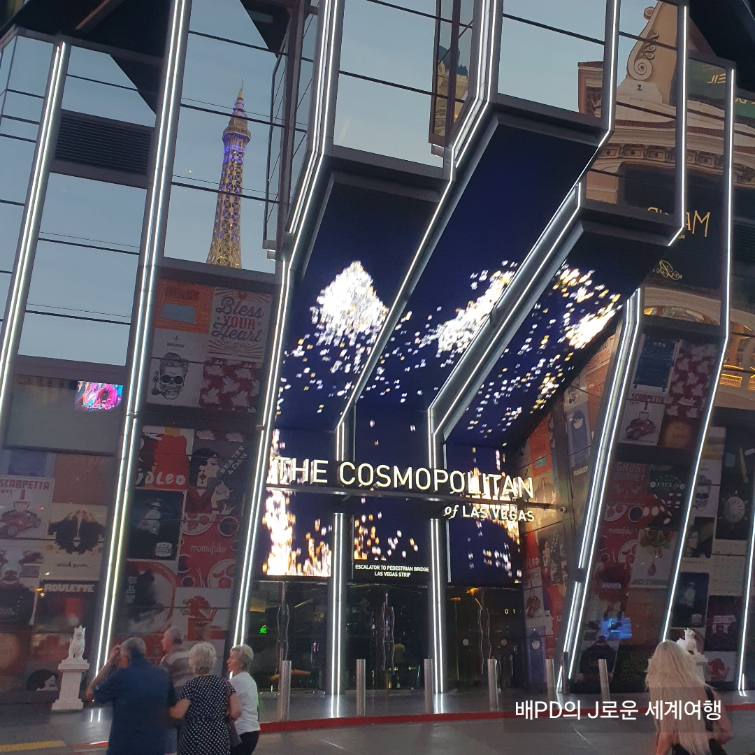 라스베가스 호텔 코스모폴리탄 파운틴뷰 후기