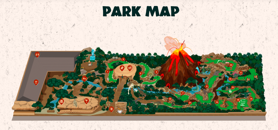 다이노 파크 지도