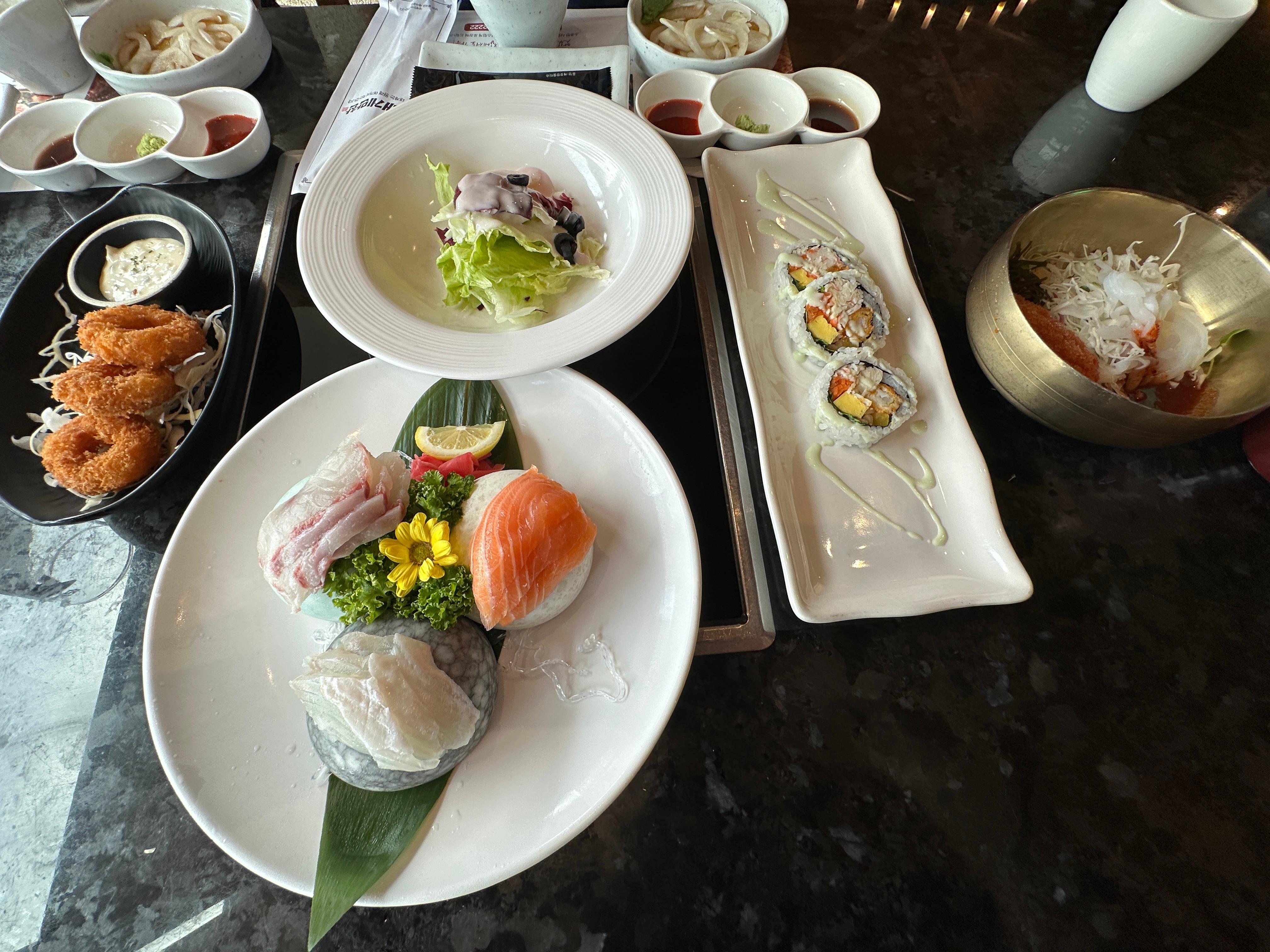 대게만찬 기본 상차림