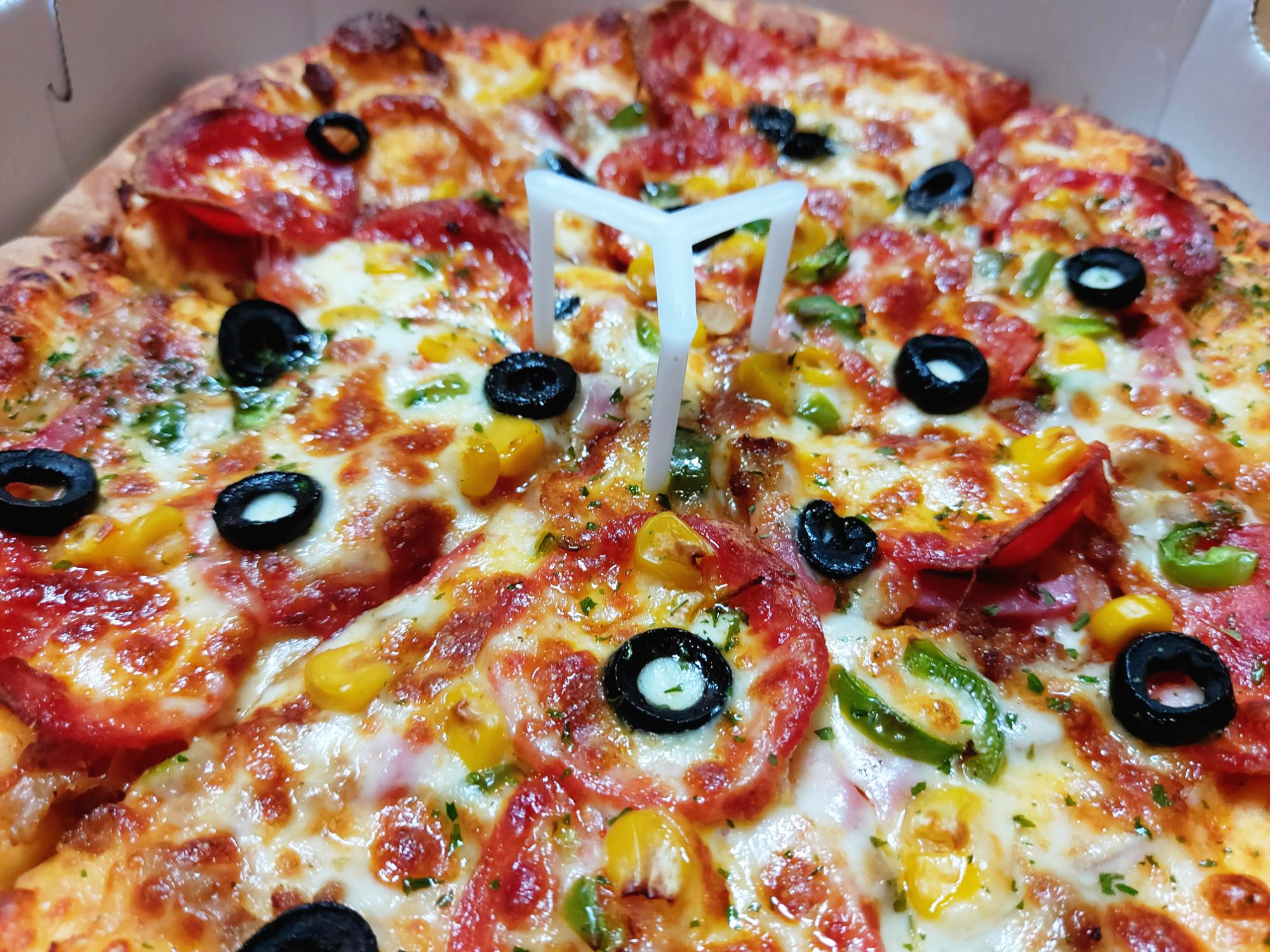 콤비네이션 피자 반올림피자샵 콤비네이션 피자