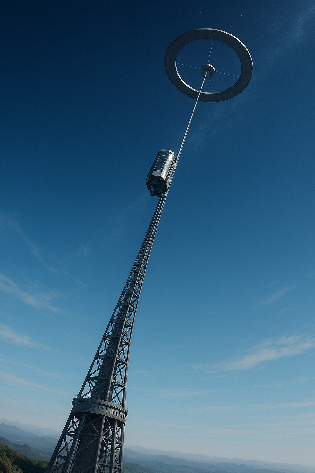 우주 엘리베이터 가능성