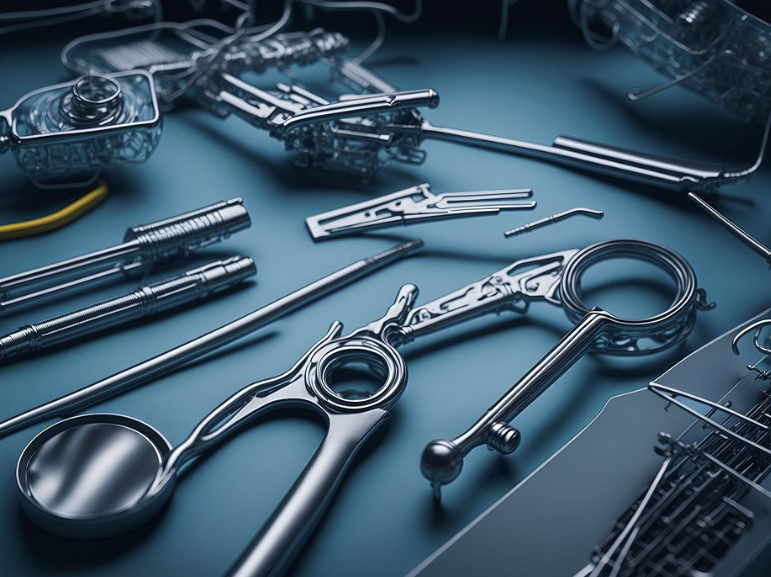 메드트로닉 기업의 의료기기 이미지