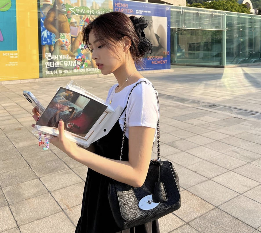 강혜원 사복 패션