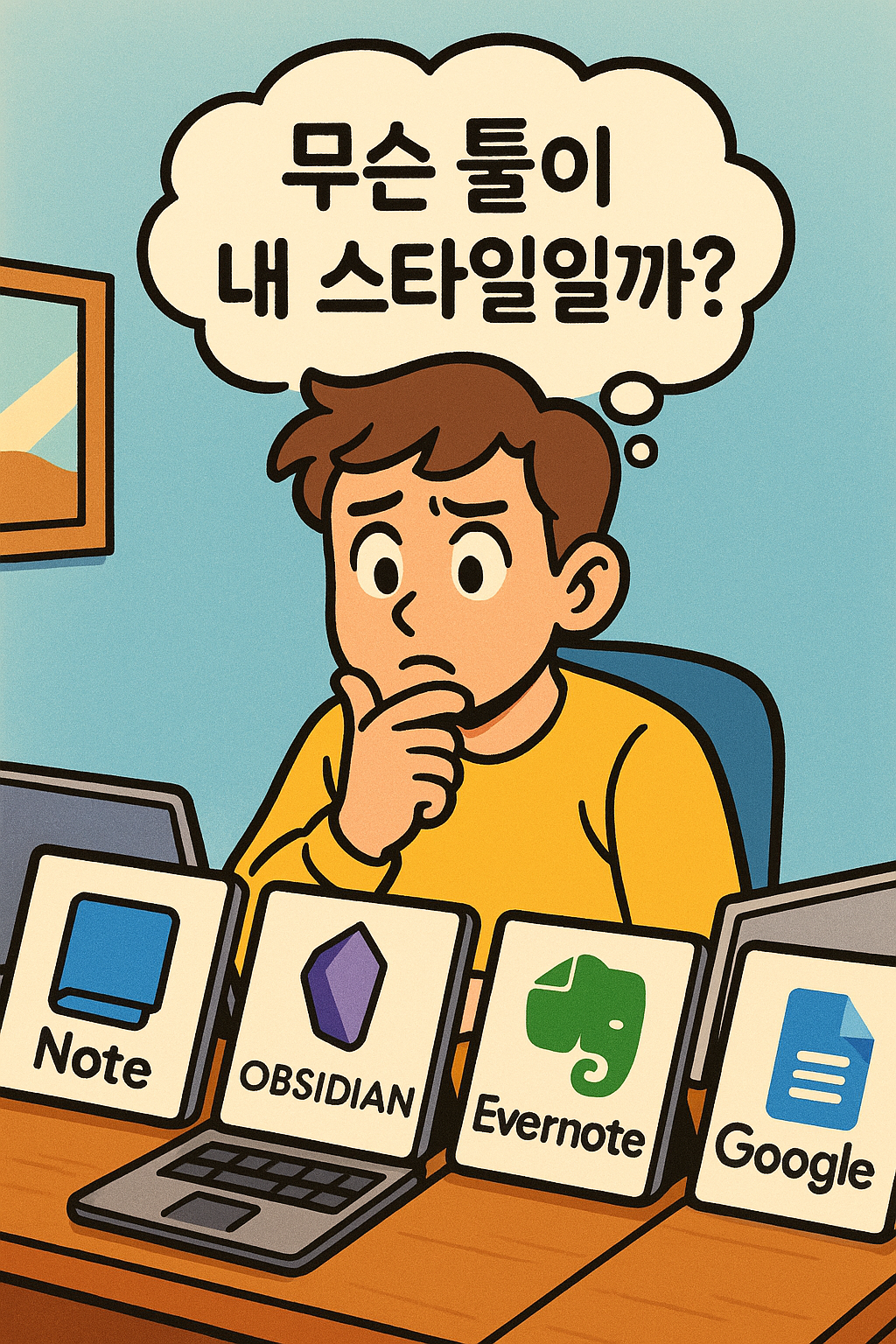 일본 SNS 작가들의 글쓰기 도구 소개