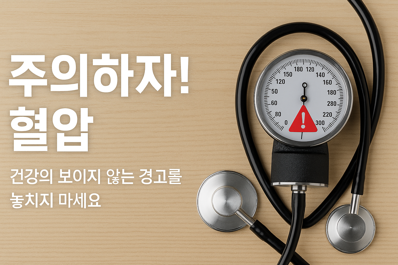 주의하자 혈압 사진