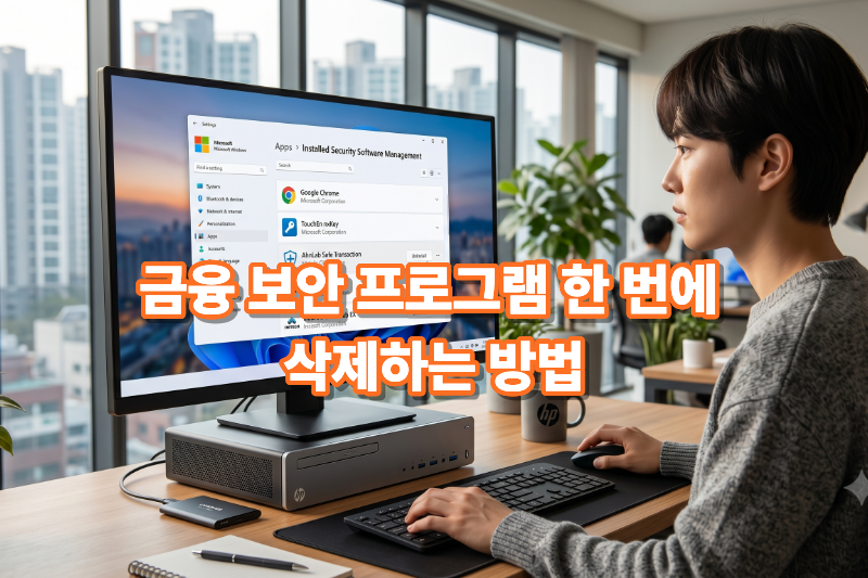 금융 보안 프로그램 삭제 대표 이미지