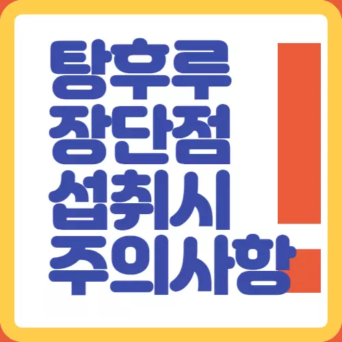 탕후루-장점-단점-섭취시-주의사항