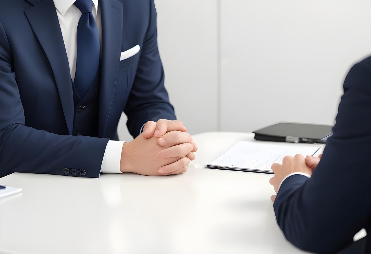 취업 상담 사진