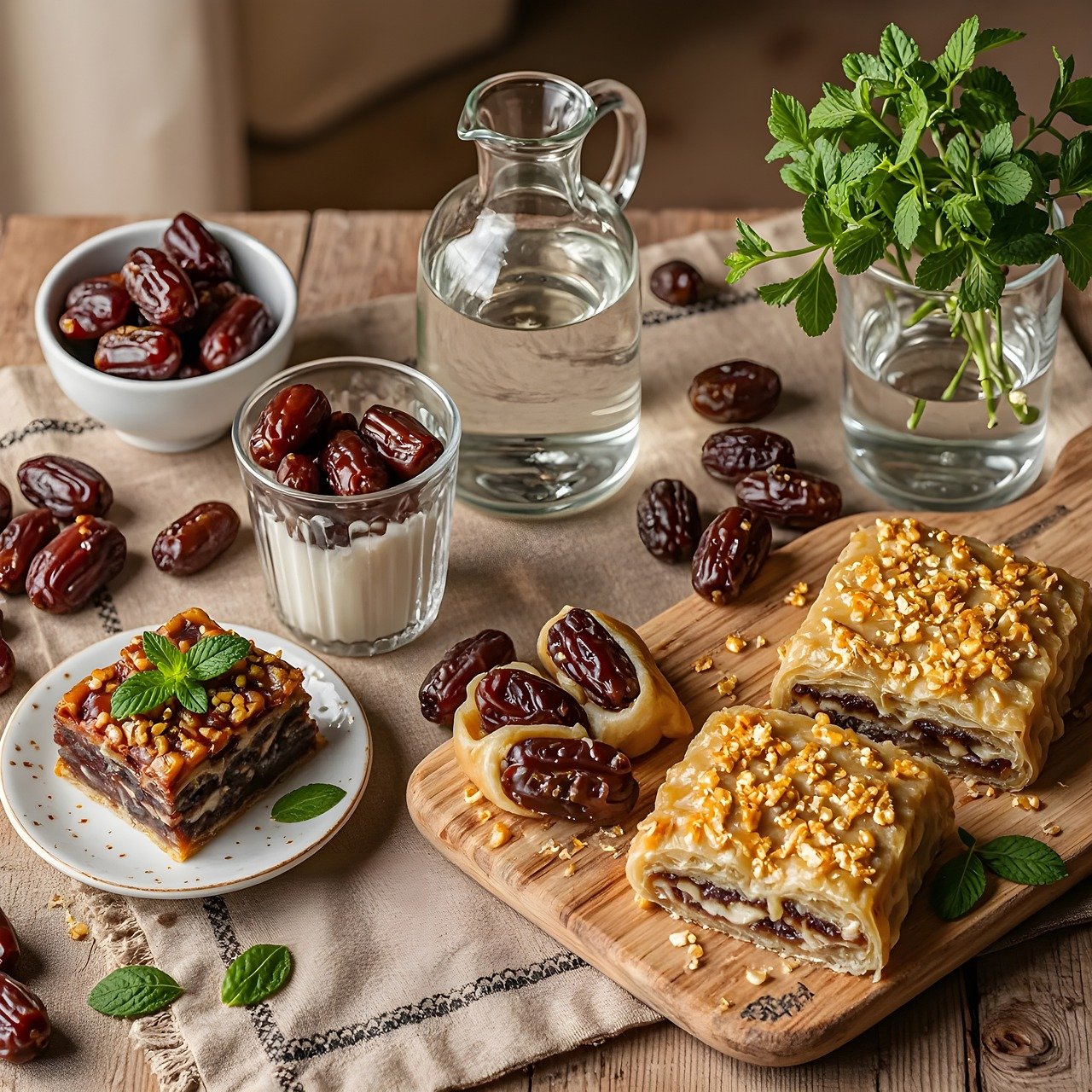 ai-generated-food-meal-dates