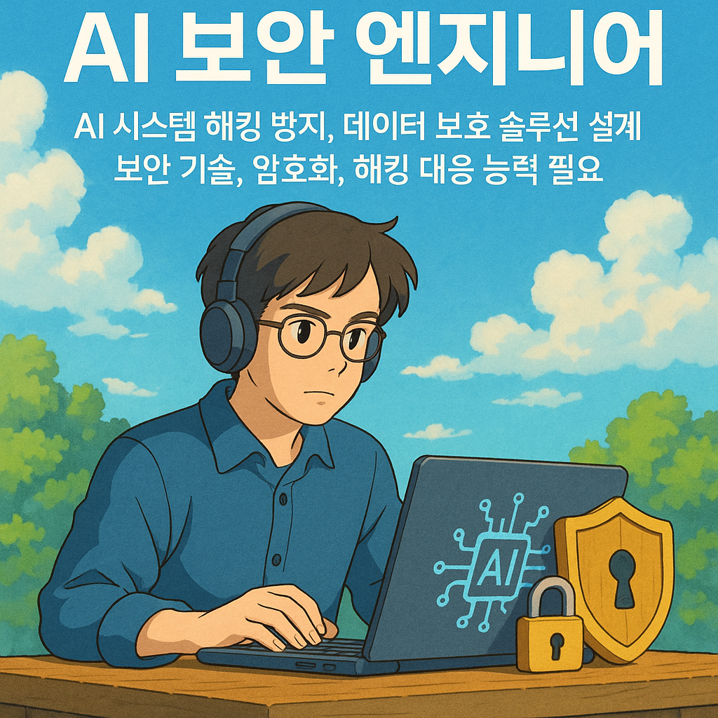AI 보안 엔지니어. 디지털 시대 필수 직업
