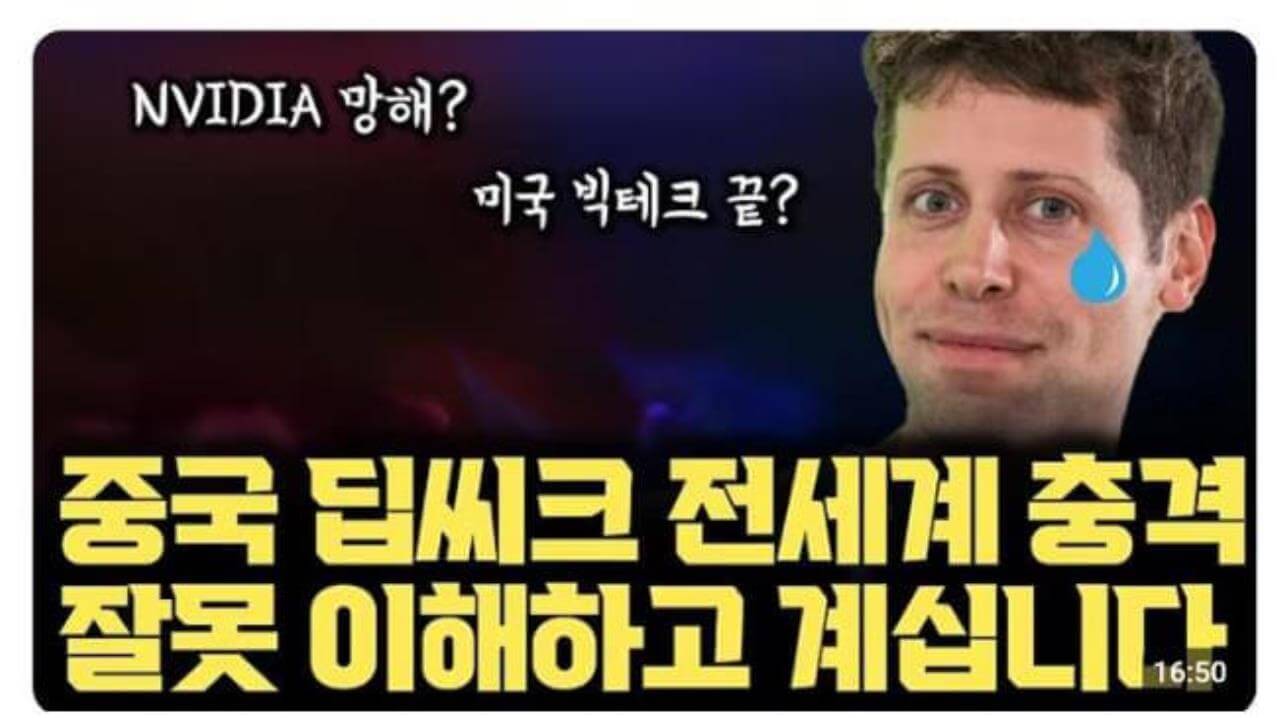 딥시크 분석영상