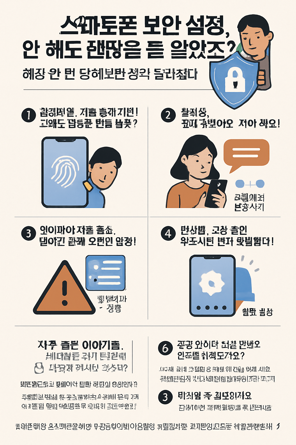 스마트폰 보안 설정, 안 해도 괜찮을 줄 알았죠? 해킹 한 번 당해보면 생각 달라짐다