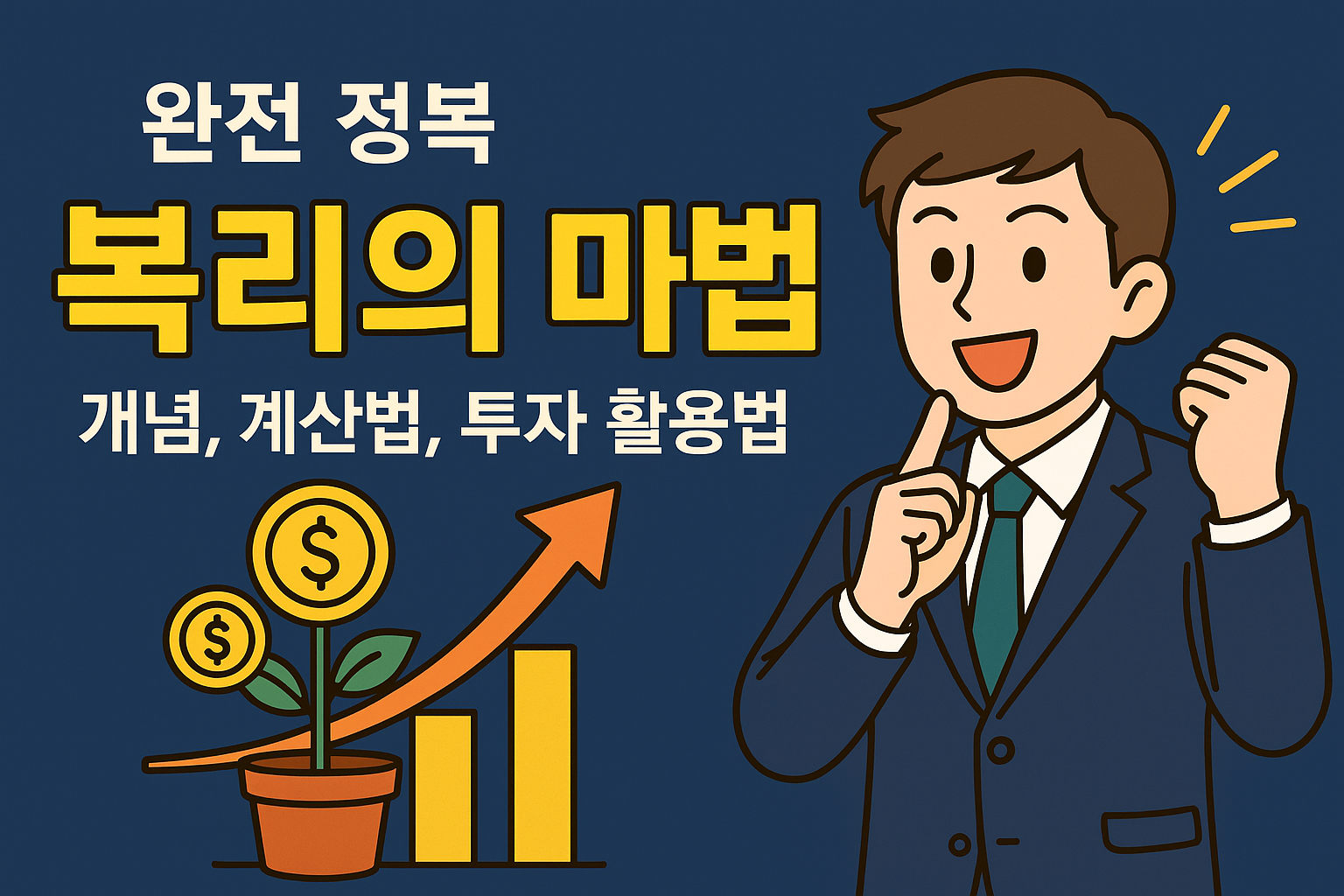 복리의 마법 완전정복 - 개념, 계산법, 투자 활용법