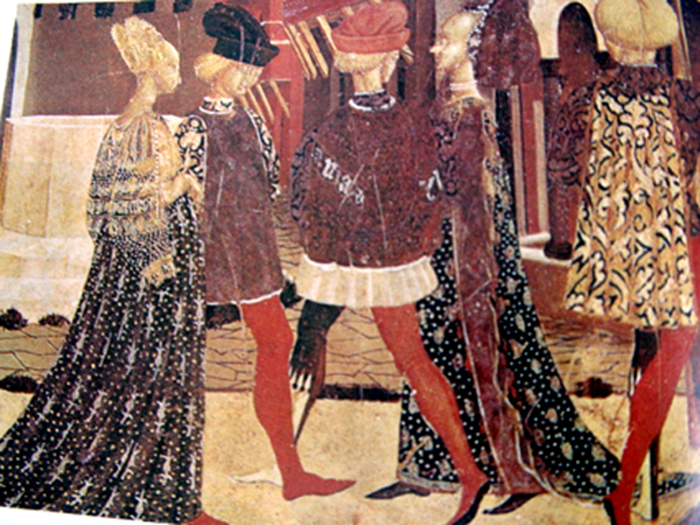 샤프롱과 부분칼라 타이즈