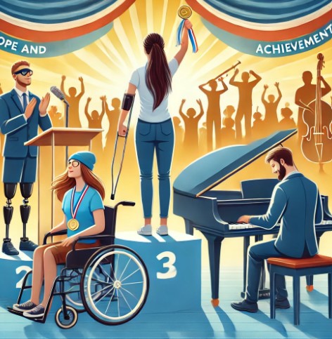 장애극복 스토리 관련 이미지