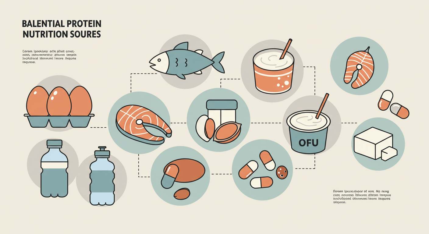 식이 요법: 단백질과 영양소의 전략적 섭취