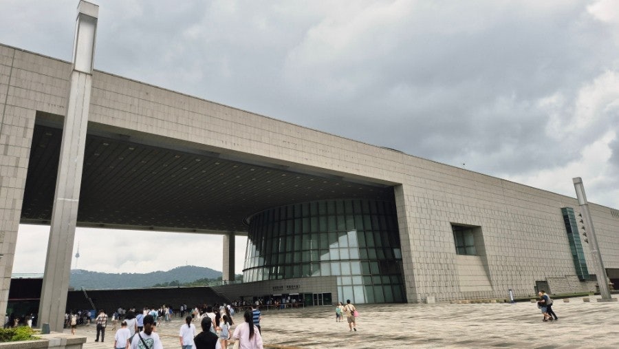 국립중앙박물관 관련 사진 첨부