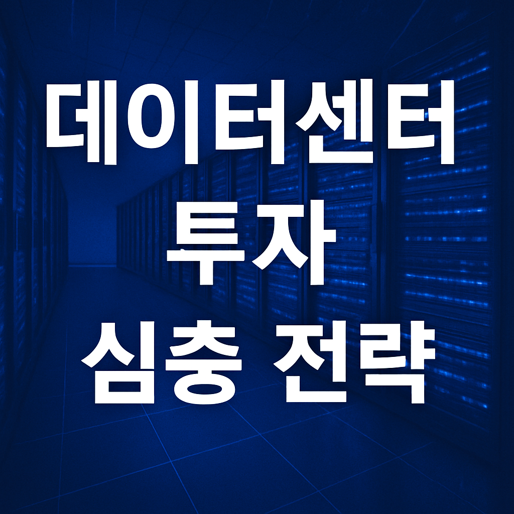 데이터센터 투자 심층 전략