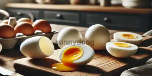 삶은 달걀 이미지