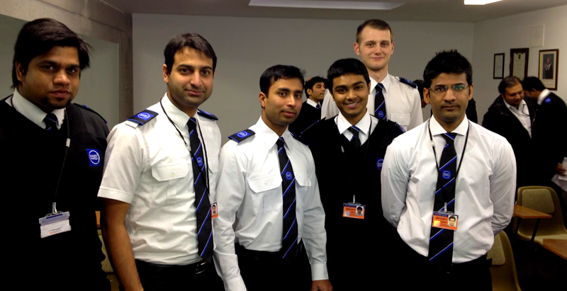 보안 요원 채용에 관한 문의