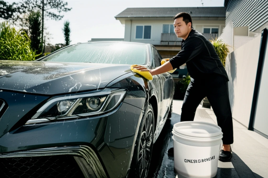 차량 관리의 시작, 자동차 세차: 올