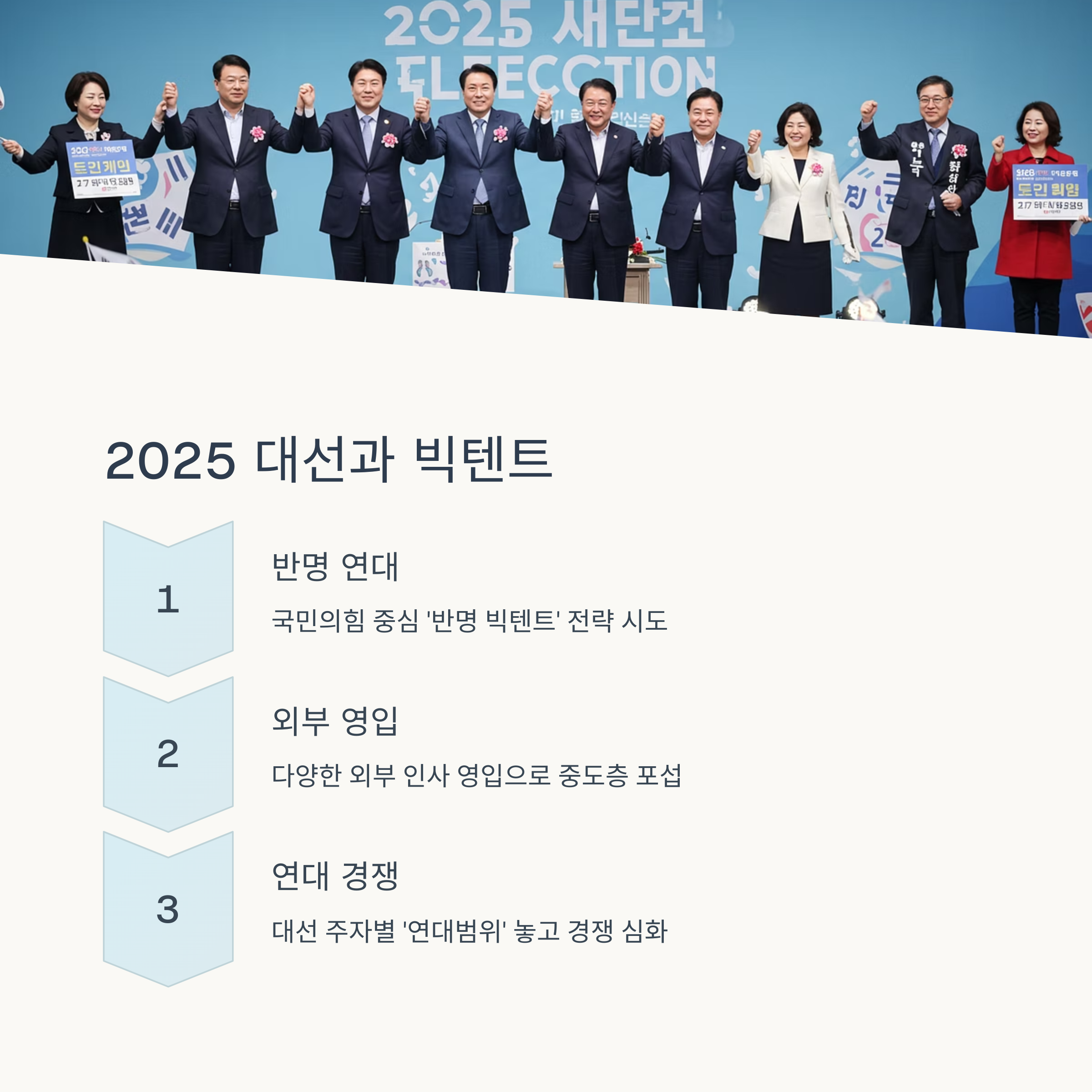 2025 대선에서의 빅텐트 전략