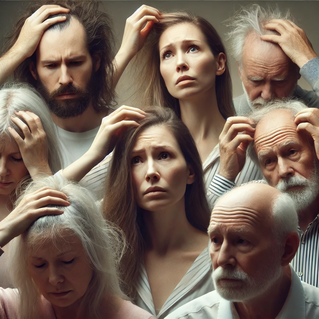 탈모로 고민하는 탈모인들 샴푸 살까