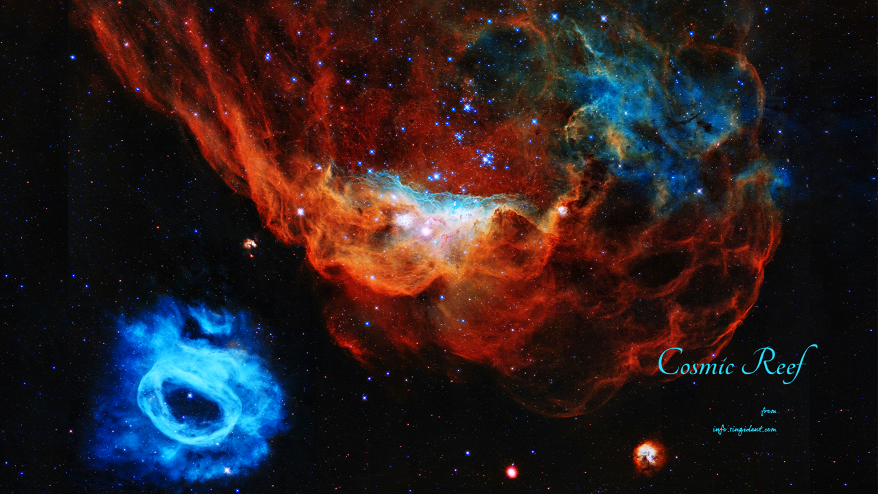 11 코스믹 리프 C - Cosmic Reef 우주배경화면