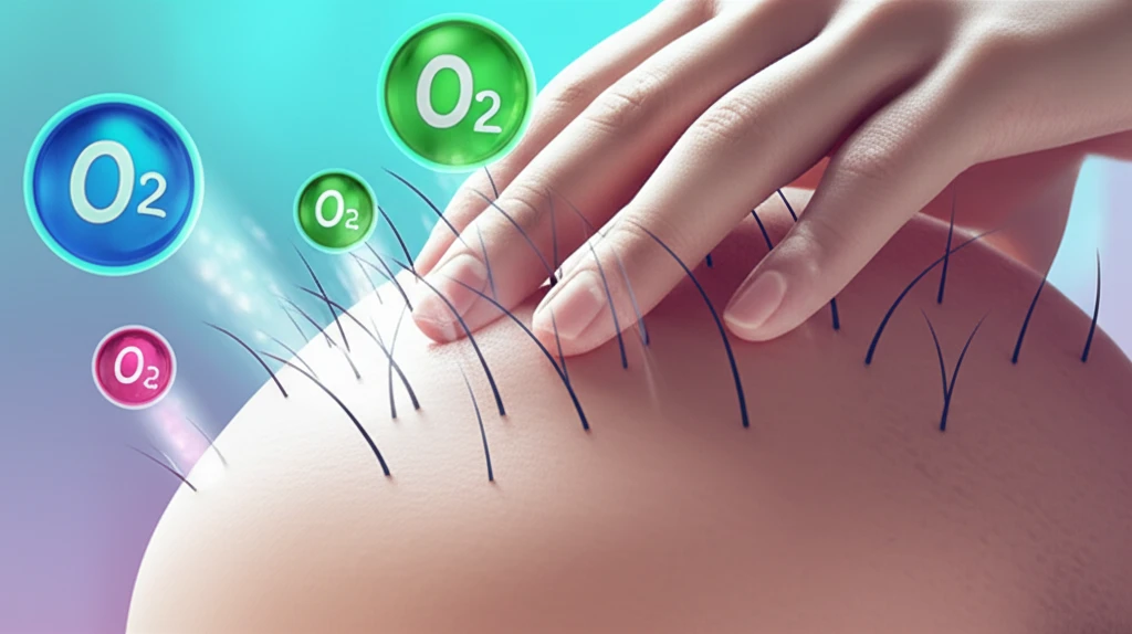 정수리 탈모, 꾸준한 두피 마사지로 ..