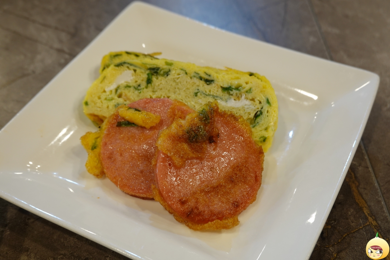 분홍소시지와 달걀말이