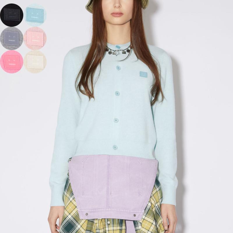 23FW 아크네스튜디오 여성 가디건 크루넥 6컬러 FAWNKNIT000005