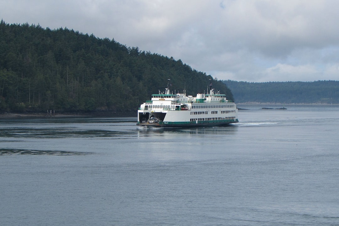 Scheduled ferry.