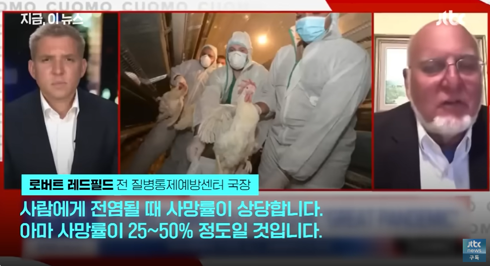 조류독감 인간 전염성과 증상, 백신 개발 현황