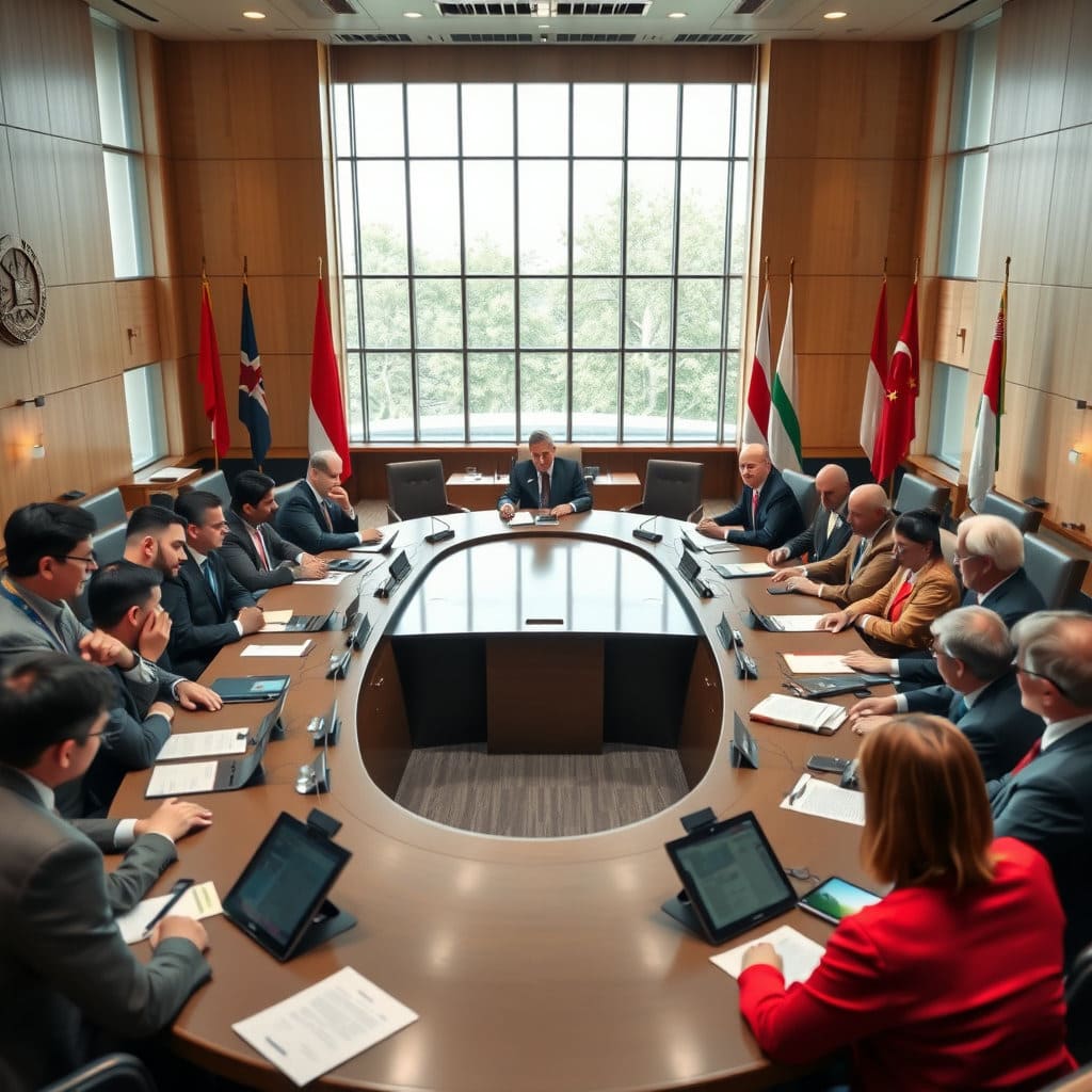 국회 운영과 관련된 사안에 대해 당리당략을 떠나 협상하고 타협하는 원내대표의 역할을 보여줍니다.