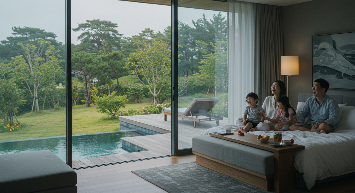 예약 폭주! 제주 롯데 아트빌라스, 프리미엄 가족여행의 성지인 이유