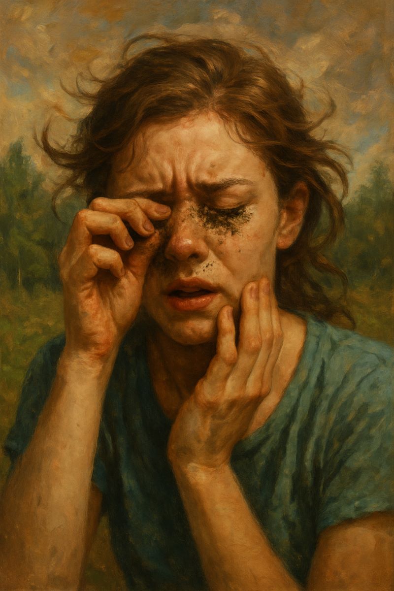 눈에 흙 들어가는 꿈 해몽 - 감춰진 진실과 마주하다