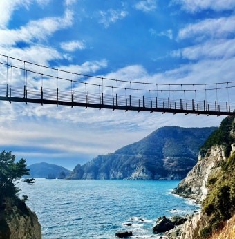 욕지도 트레킹 - 욕지도 출렁다리 사진