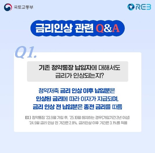 주택청약저축 관련 Q&A