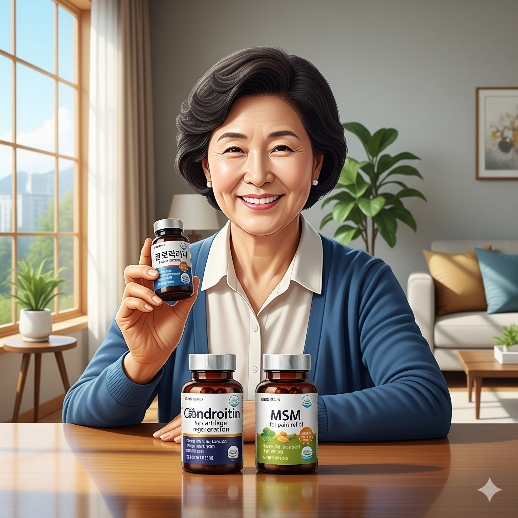 콘드로이틴 VS MSM