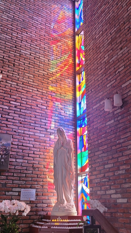 김포 청수성당 성모상