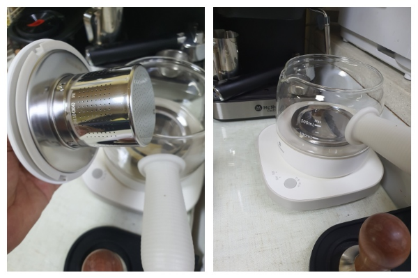 손잡이 차주전자 스텐거름망