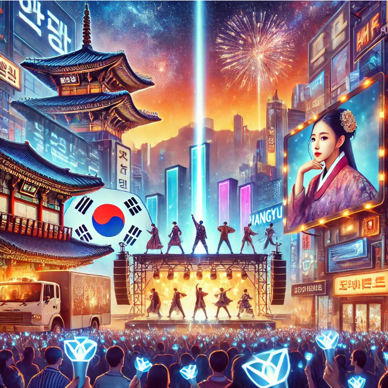 한국 콘텐츠의 위상 관련 이미지