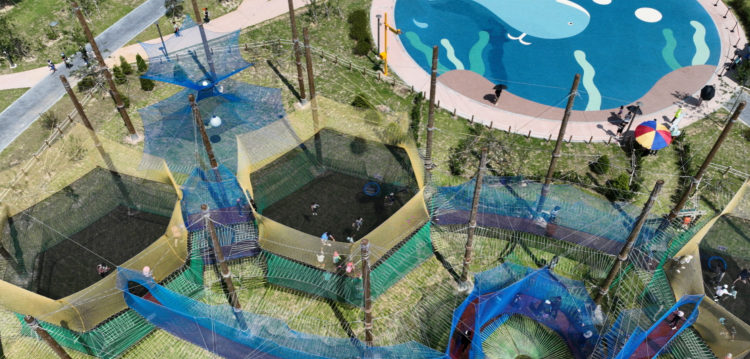 남당항 해양분수공원