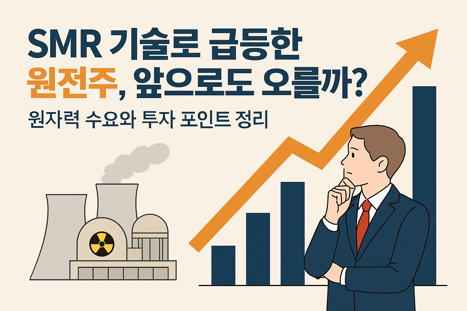 SMR 기술로 급등한 원전주, 앞으로도 오를까? 원자력 수요와 투자 포인트 정리