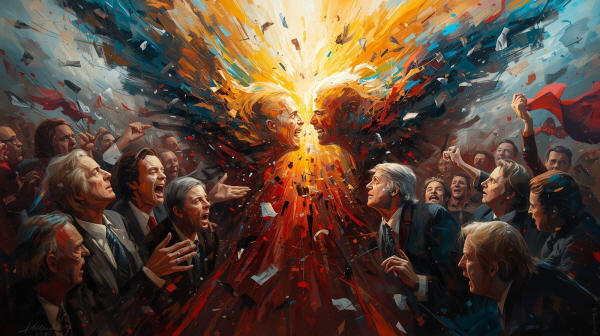 이상과 리더십이 흔들릴 때 터져 나오는 분노에 관한 그림