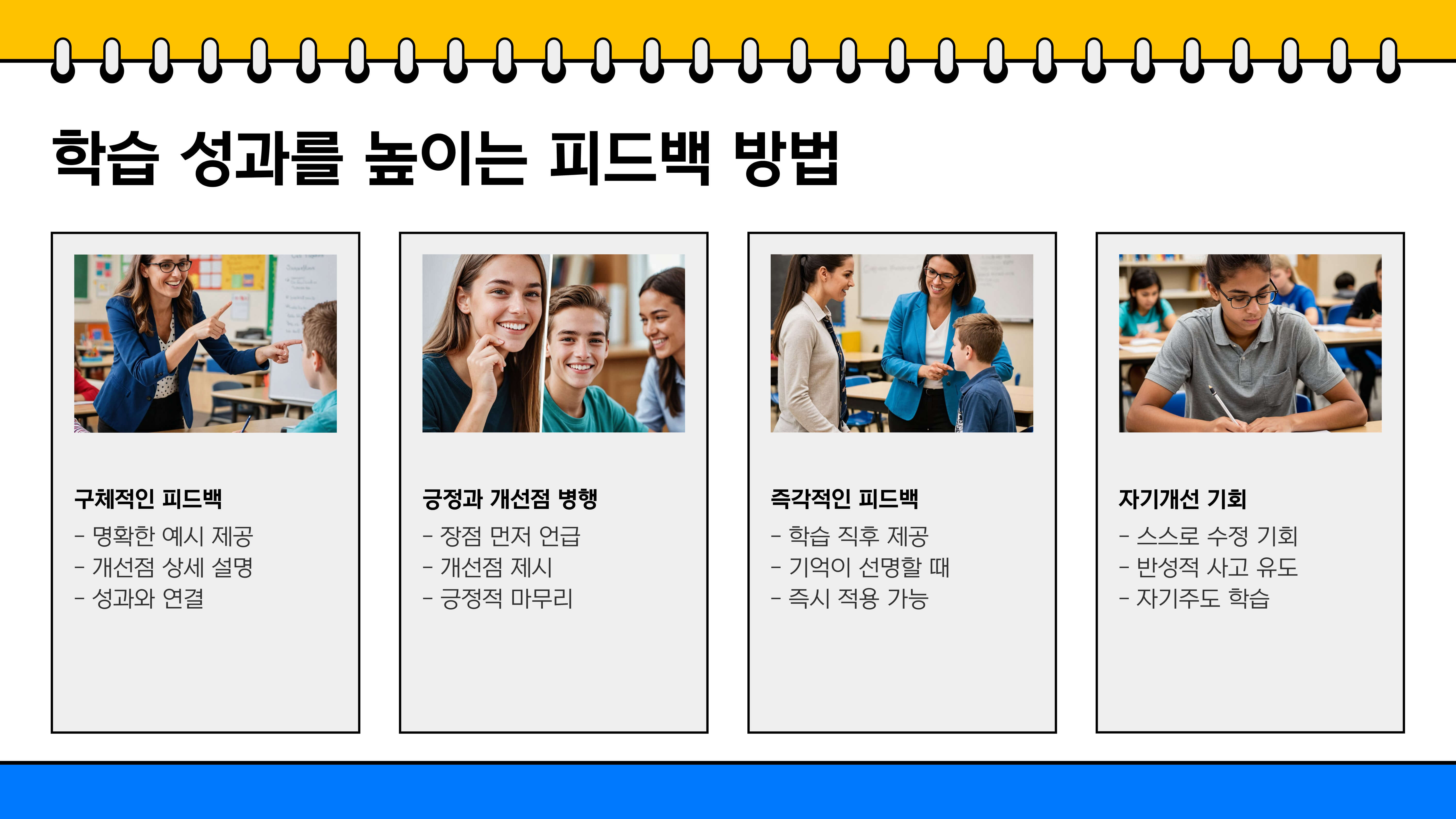 초등학생 학습 성과와 평가