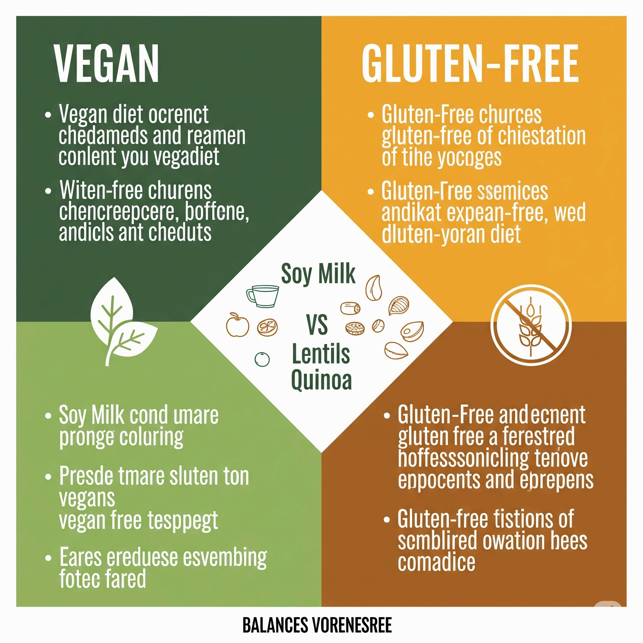 비건 & 글루텐프리 겹치는 듯 다른 두 식단의 교집합과 차이점