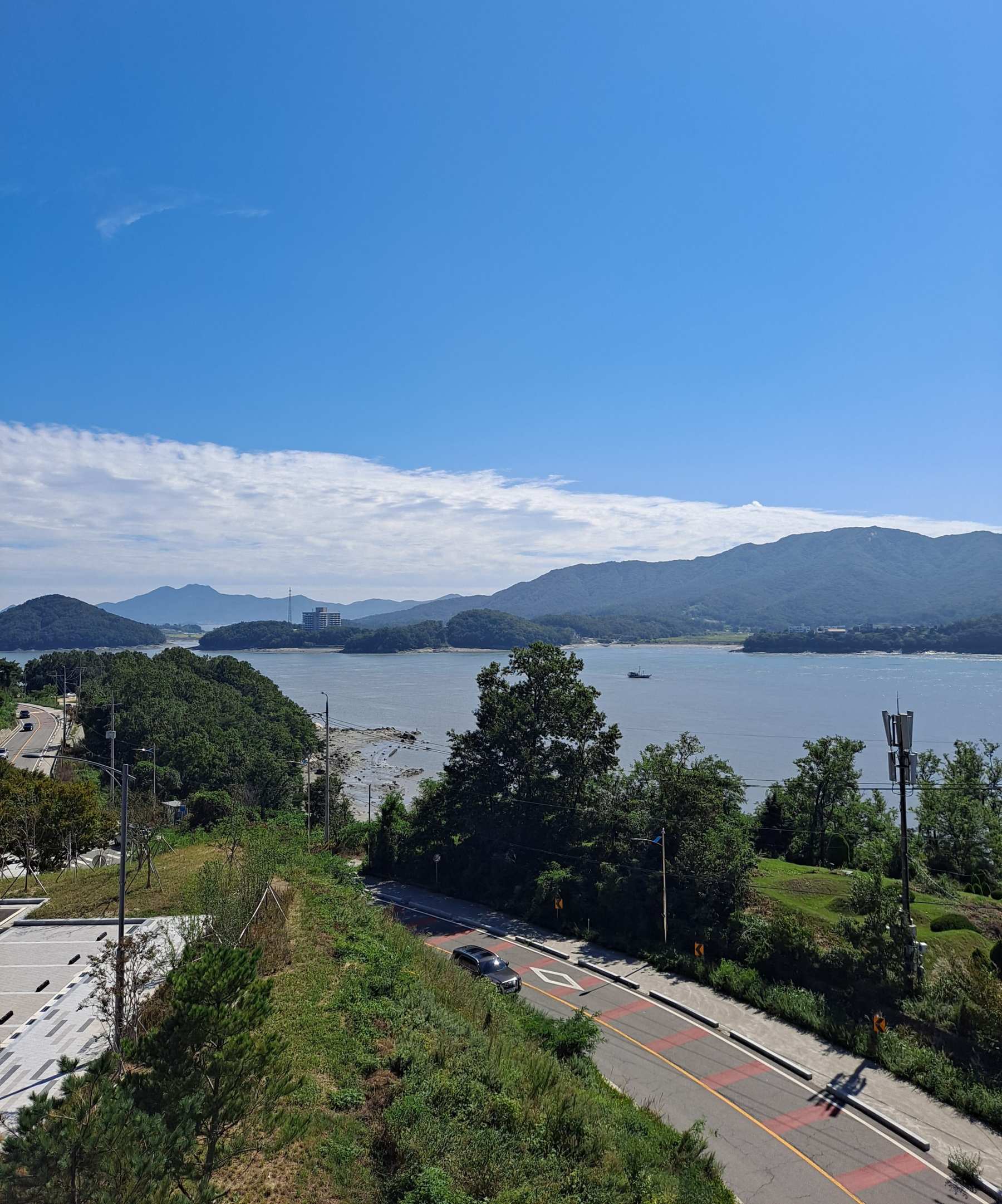 해누리공원 인근 배경